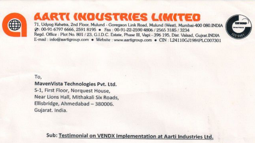 Aarti Industries Ltd.