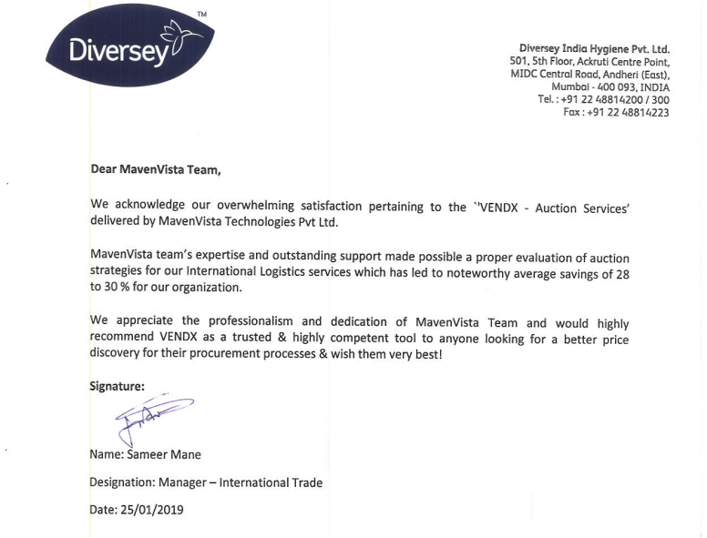 Diversey India Hygiene