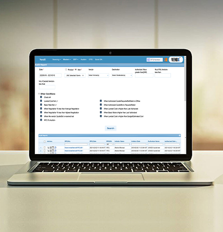 VENDX Audit Module