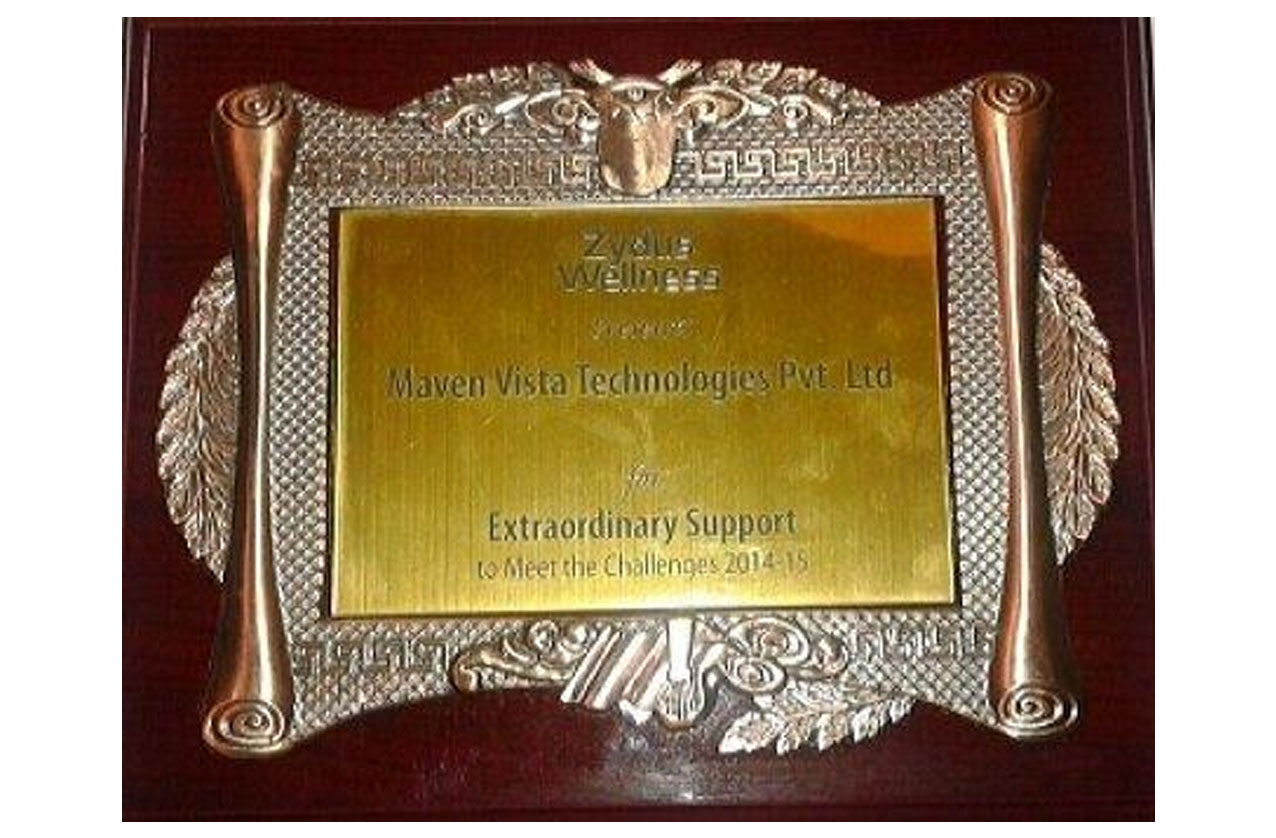 Extraordinary Support Award – Apr’2015