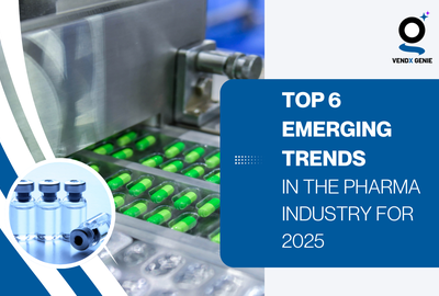 Top 6 Emerging Trends in  Pharma Industry for 2025: Insights for Procurement Professionals